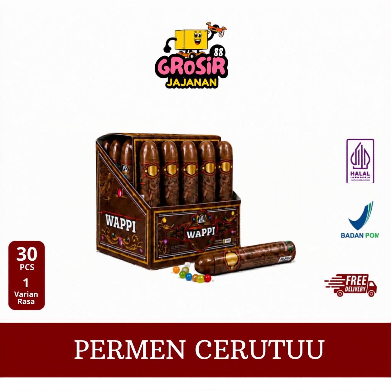 Permen Cokelat Stick Tiga Kambing 30 pcs
