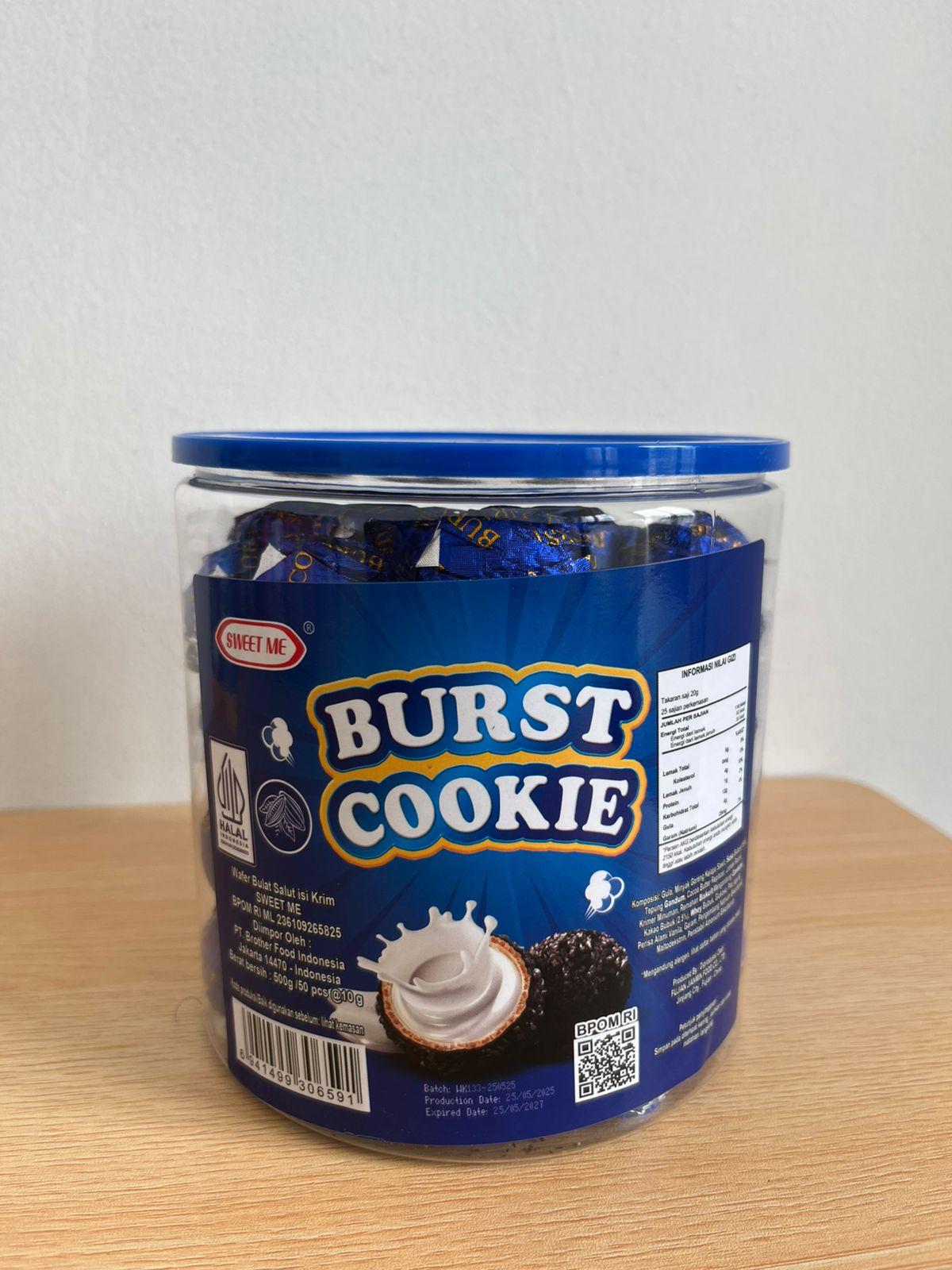Snack Wafer burst Cookie Sweet me isi 50 pcs
