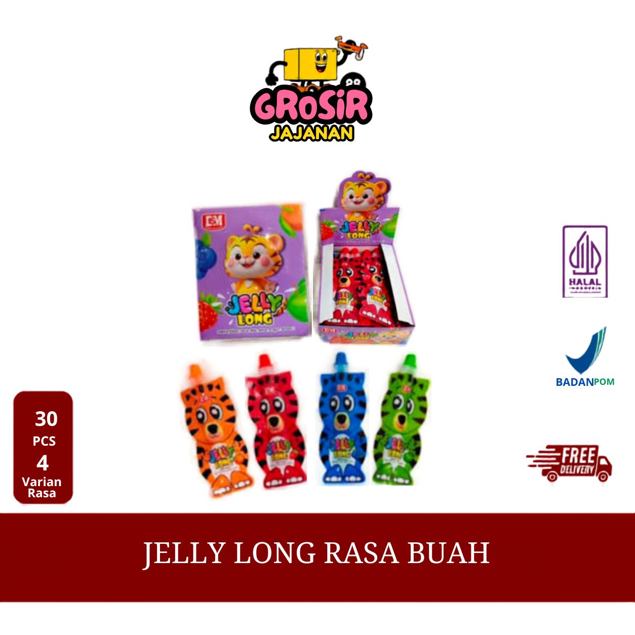 OBRAL!!!Jelly Agar Bentuk Hewan Aneka Rasa Buah DSM isi 30 pcs