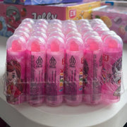 Permen Lunak Jelly Candy Stick Rasa Strawberry Apel Jeruk Anggur Leci Mangga Luvmi 1 Box Isi 30 pcs