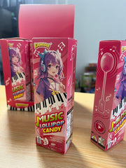 Permen Viral Music Lollipop Candy Rasa Anggur Lianggui