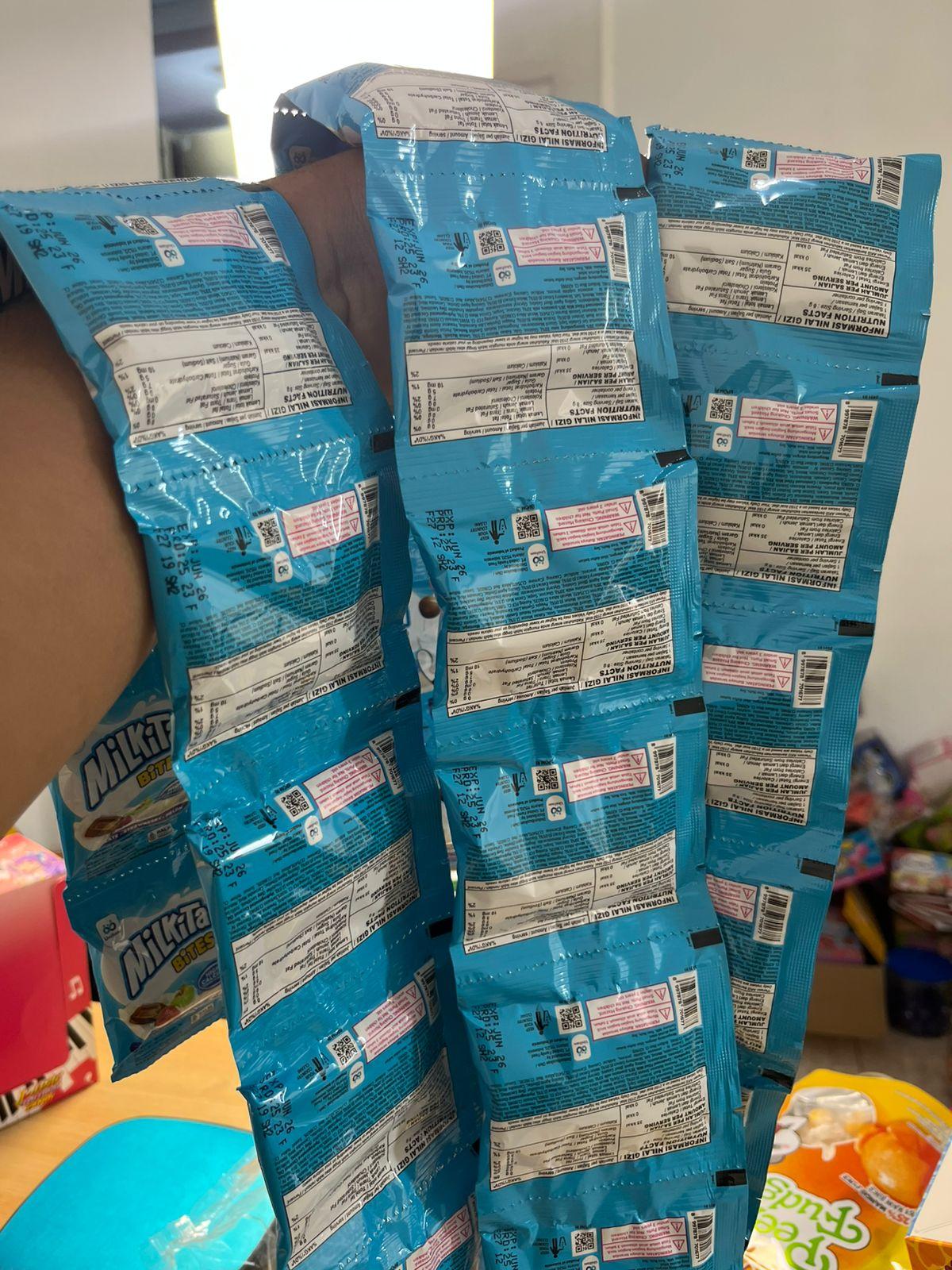 Permen Milkita Bites Rasa Cokelat Stroberi Melon Unifam isi 10/1 Renceng