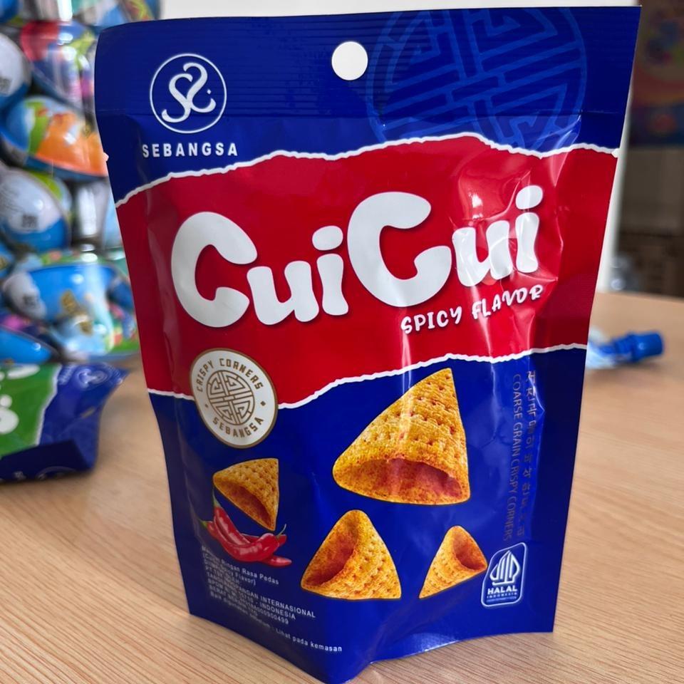 Cui Cui Snack Rasa Rumput Laut Seaweed & Spicy Flavor Sebangsa