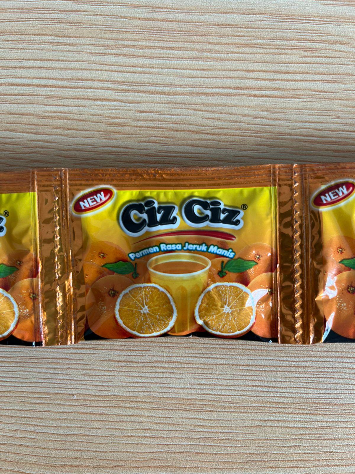 Permen Rasa Jeruk Manis Ciz Ciz isi 10 pcs