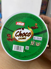 Permen Cokelat Compound Cube Butir Warna Warni isi 120 Pcs
