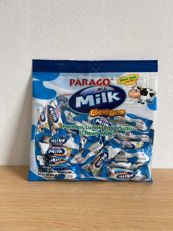 Permen Lunak Chewy Candy Rasa Susu Parago isi 20 pcs