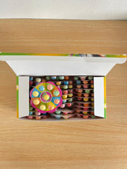 Permen Lollipop Sour Candy rasa Jeruk Anggur Stroberi DSM 30 pcs