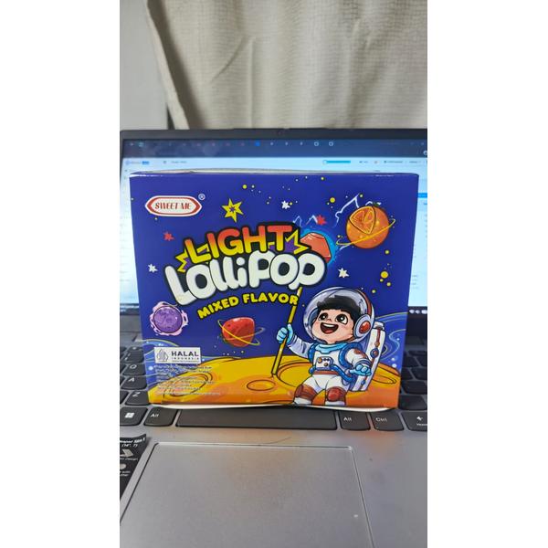 Permen Light Lollipop Aneka Rasa Buah Sweet Me isi 30 pcs