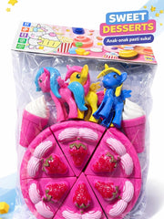Mainan Sweet Dessert Kue dan Kuda Poni untuk Anak-Anak 1 PCS
