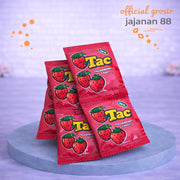 Permen rasa Strawberry Tac isi 10 pcs