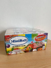 Permen Karet Bubble Gum miniball Aneka Rasa Buah Merries isi 100 pcs