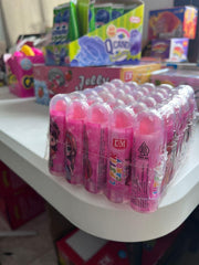 Permen Lunak Jelly Candy Stick Rasa Strawberry Apel Jeruk Anggur Leci Mangga Luvmi 1 Box Isi 30 pcs