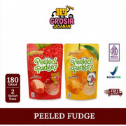Permen Lunak Peeled Fudge Rasa Stroberi Mangga Lianggui