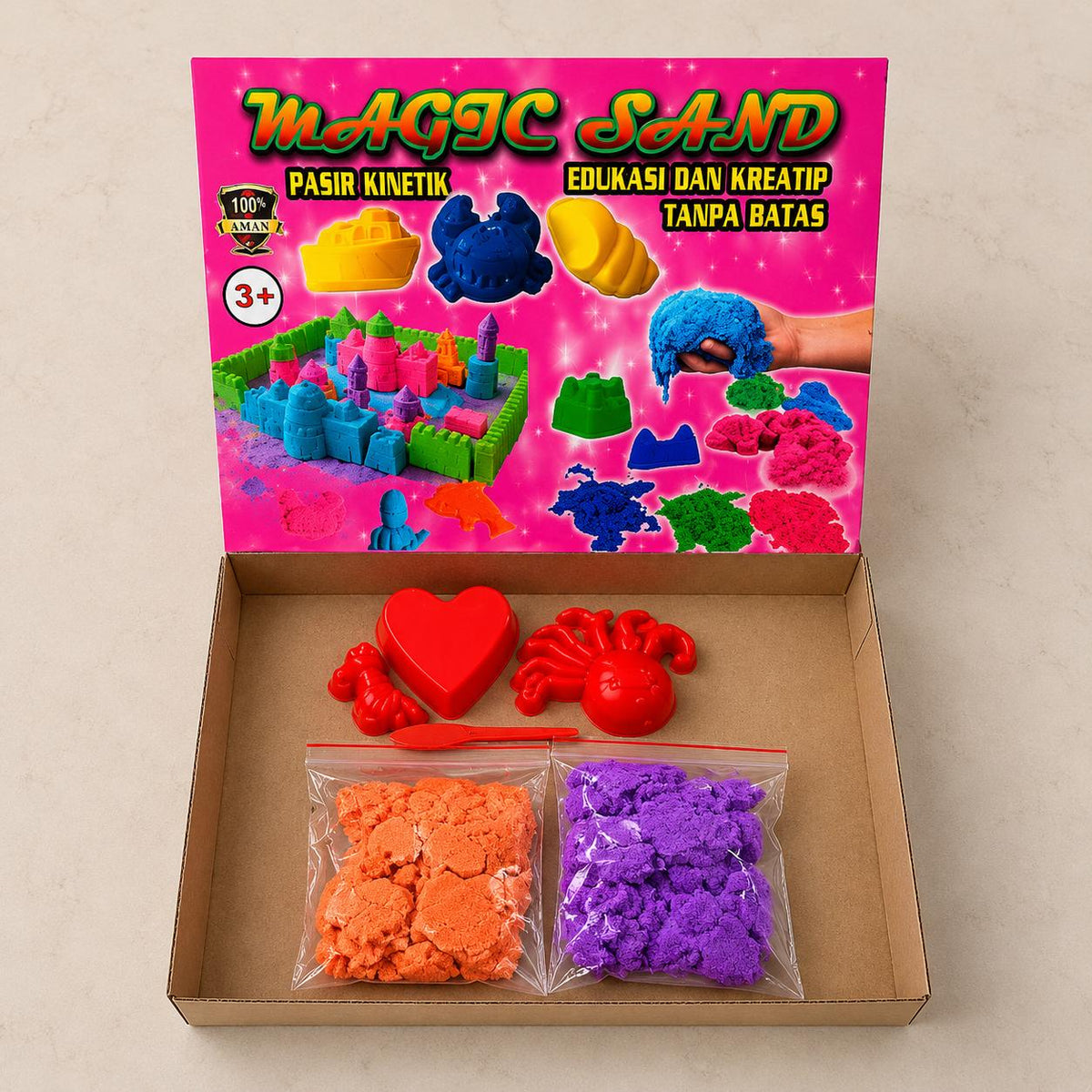 Mainan Anak Lilin Magic Sand