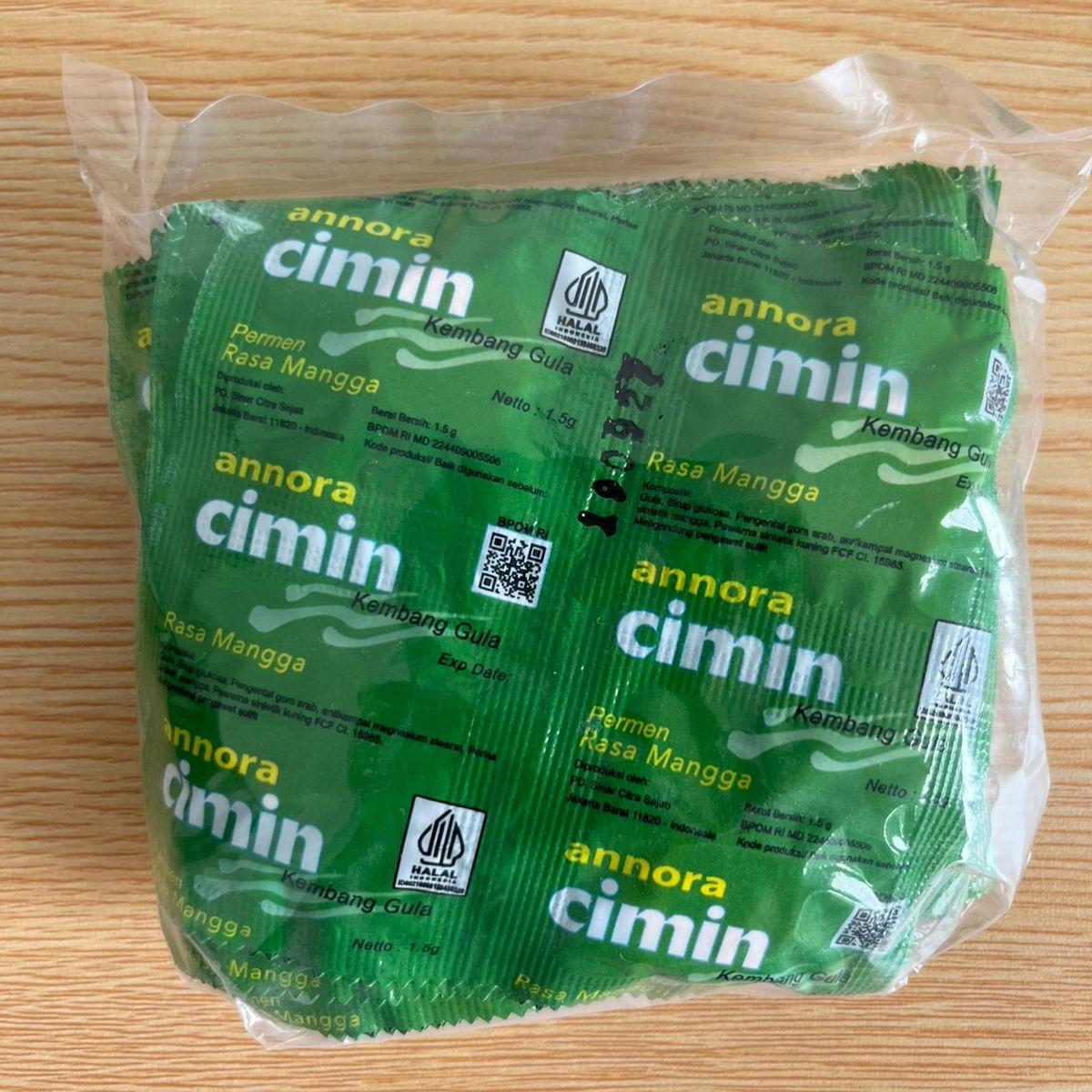 Permen Cimin Aneka Rasa Buah Annora