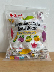Permen Lunak Varian 7 Rasa Buah & 4 Varian Rasa Buah Mysweety isi 100 pcs