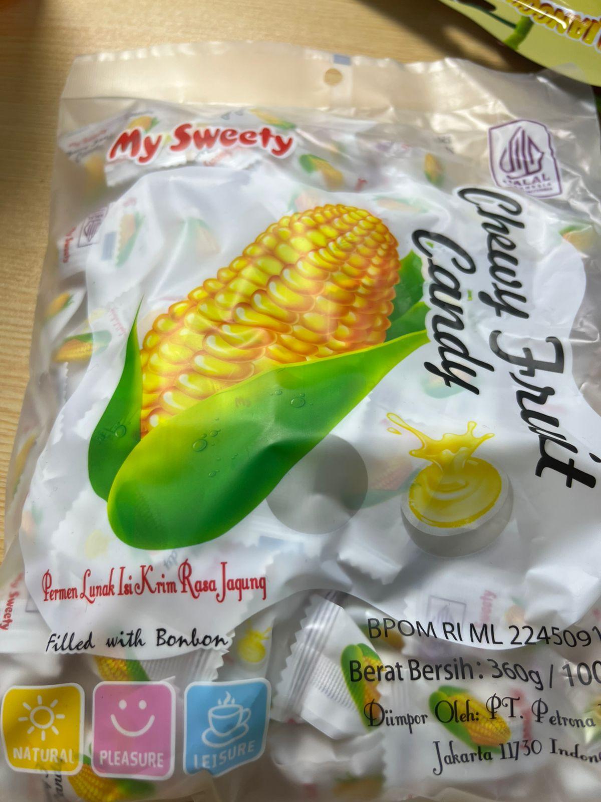 Permen Lunak Varian 7 Rasa Buah & 4 Varian Rasa Buah Mysweety isi 100 pcs