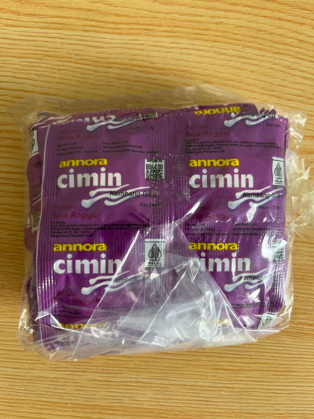 Permen Cimin Aneka Rasa Buah Annora