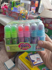Permen Lunak Jelly Candy Stick Rasa Strawberry Apel Jeruk Anggur Leci Mangga Luvmi 1 Box Isi 30 pcs