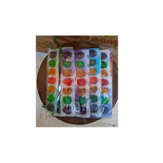 Jelly Agar Aneka Bentuk Rasa Buah Qeqe isi 20 pcs