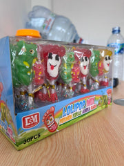 Permen Keras Lollipop Mix Aneka Rasa Buah DSM isi 30 pcs