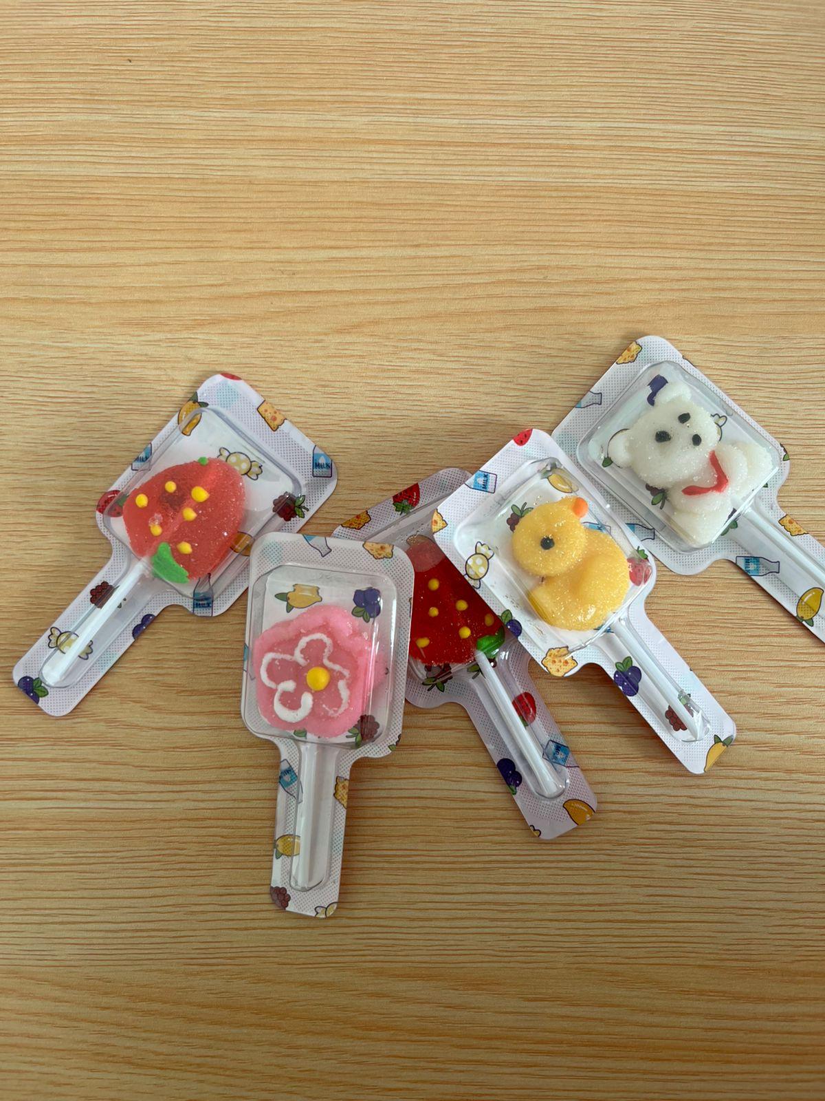 Permen Lunak Lollipop Gummy Aneka Rasa DSM isi 30 pcs