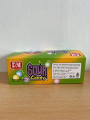Permen Lollipop Sour Candy rasa Jeruk Anggur Stroberi DSM 30 pcs