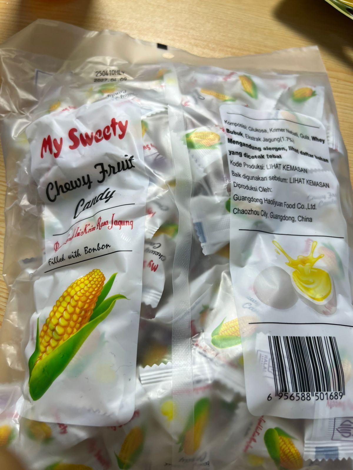 Permen Lunak Varian 7 Rasa Buah & 4 Varian Rasa Buah Mysweety isi 100 pcs