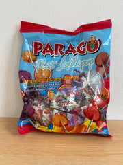 Permen Lollipop Rasa Stroberin Anggur Jeruk Parago isi 25 pcs