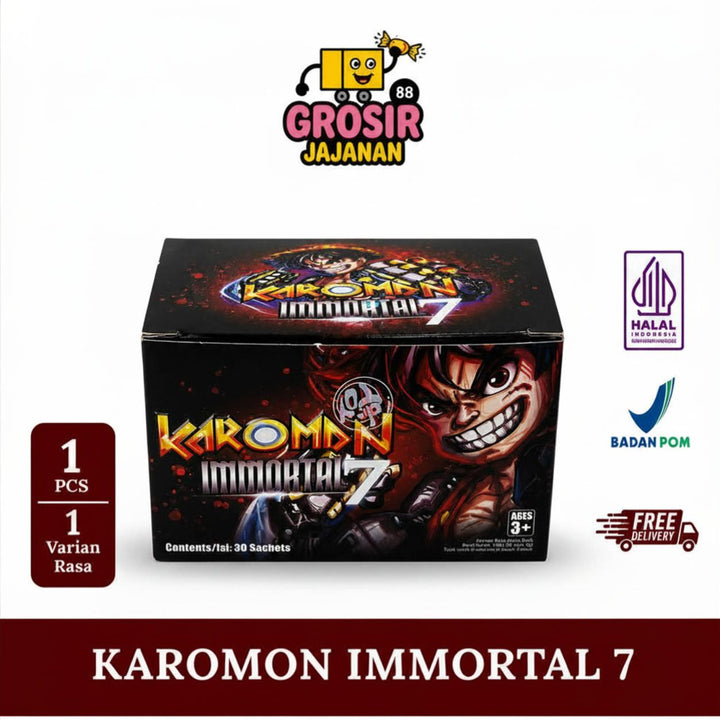 Karoman Immortal 7 New Warriors 30 PCS Koleksi Unik Mainan Koleksi Karoman Immortal 7 New Warriors 30 PCS Koleksi Unik