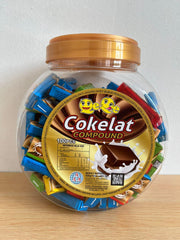 Cokelat Compound QeQe isi 100 pcs