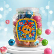 Permen Lunak Gummy Bentuk Mata Rasa Jeruk DSM isi 50 pcs