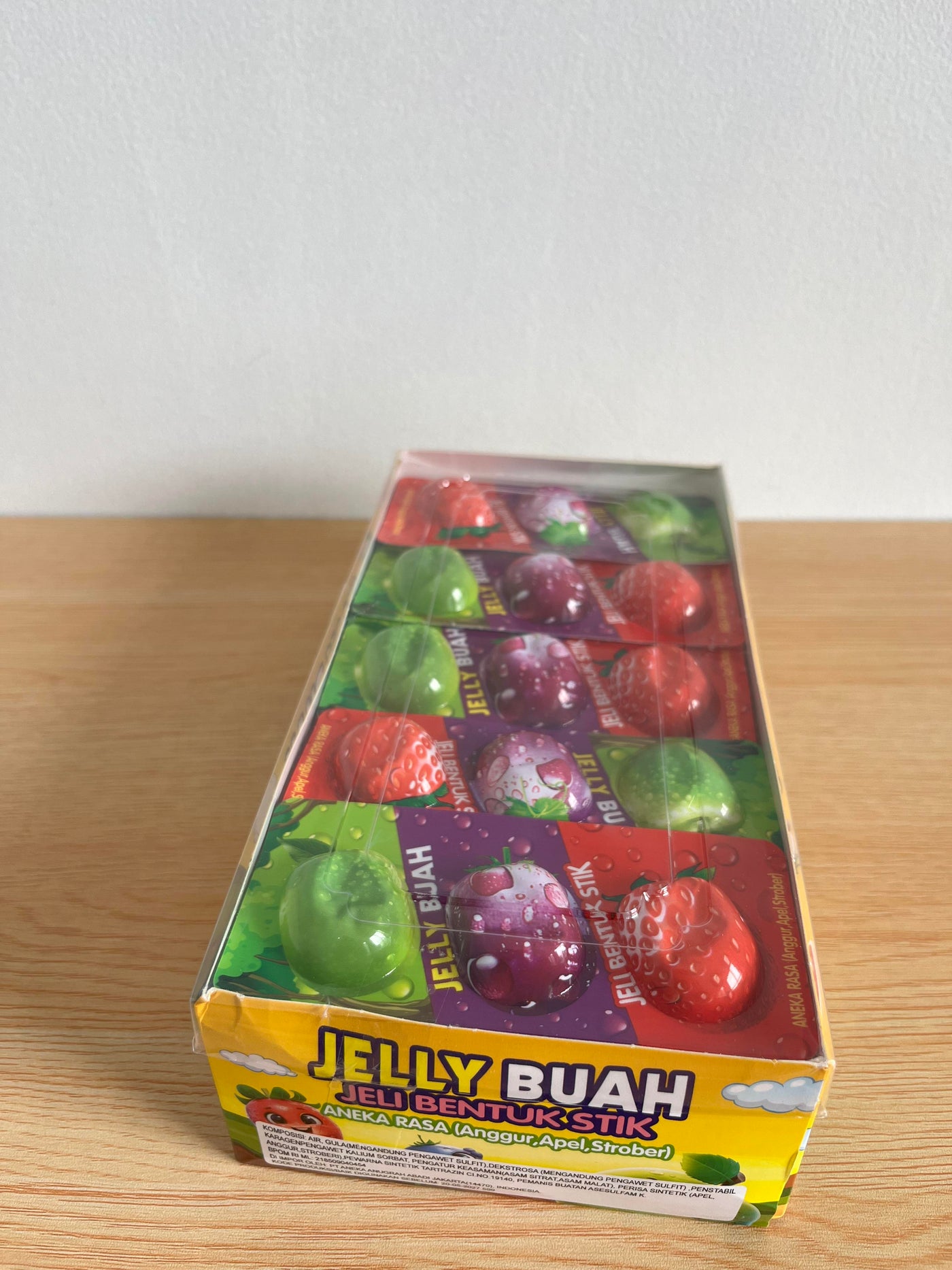 OBRAL!!!Jelly Buah bentuk Stik Aneka Rasa DSM isi 40 Pcs