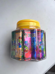 Permen Karet Long Mini Tiga Kambing 1 Toples isi 50 pcs