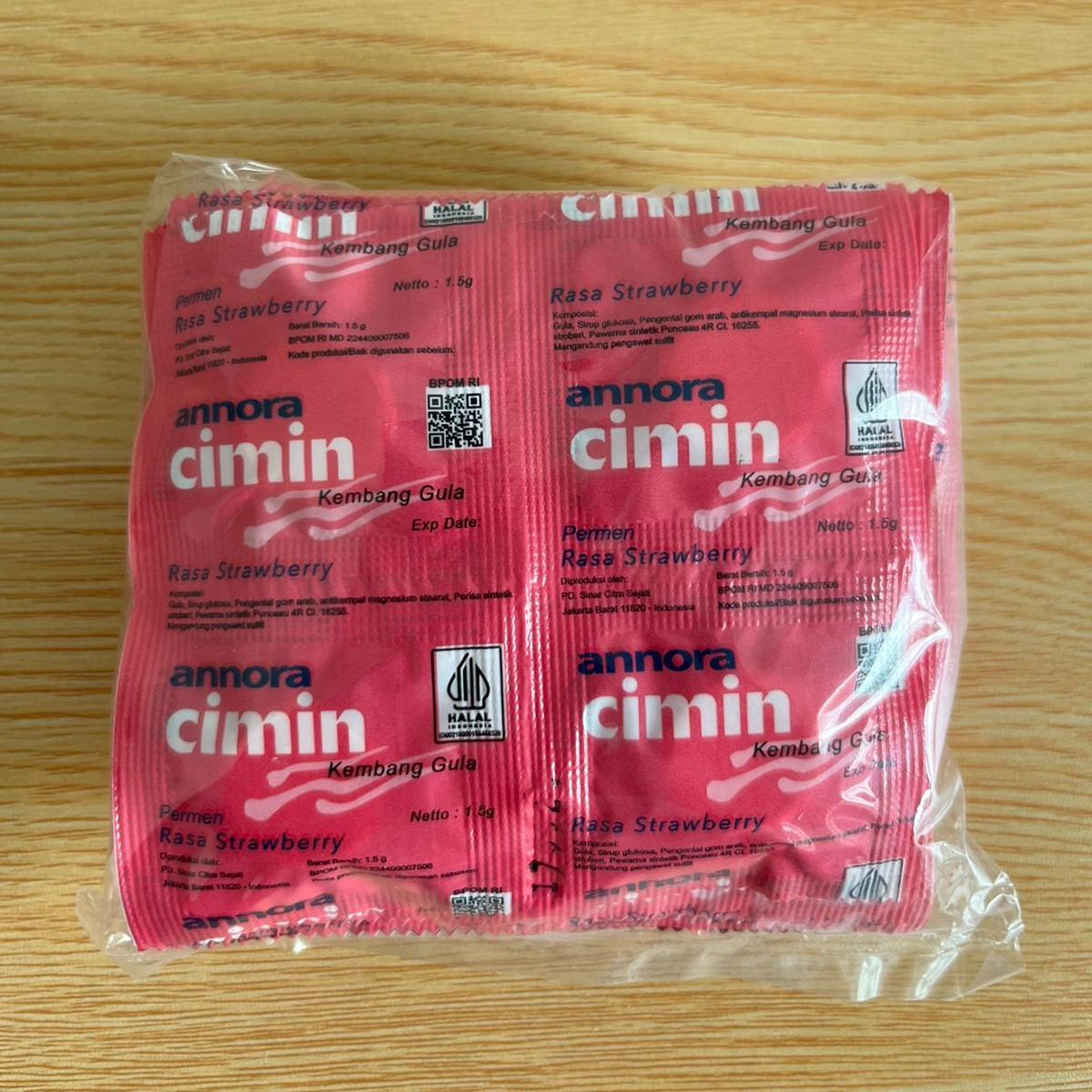 Permen Cimin Aneka Rasa Buah Annora