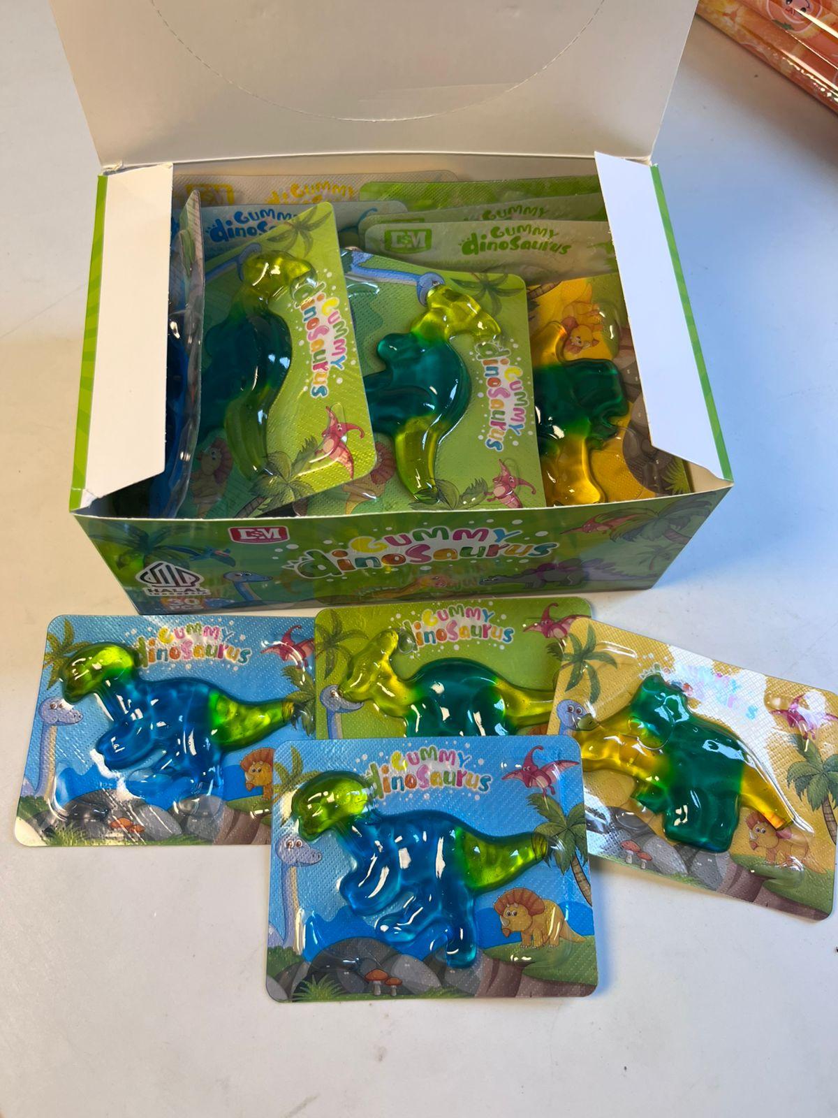 Permen Gummy Dinosaurus Aneka Rasa Buah DSM isi 30 pcs
