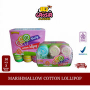 Marshmallow Cotton Rasa Anggur Nanas Apel Jeruk Stroberi Lianggui isi 30 pcs