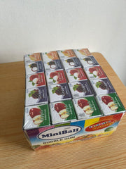 Permen Karet Bubble Gum miniball Aneka Rasa Buah Merries isi 100 pcs