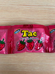 Permen rasa Strawberry Tac isi 10 pcs