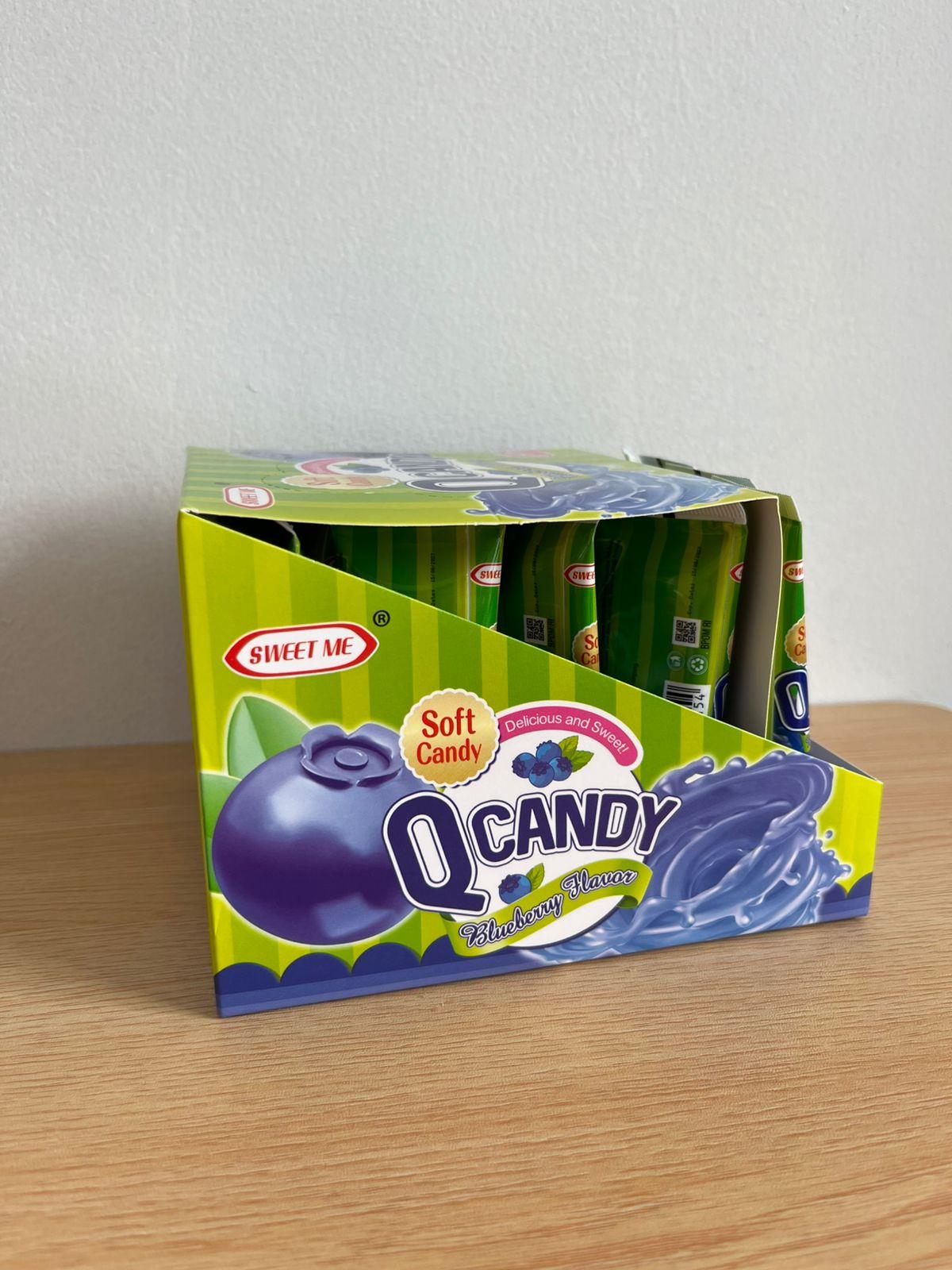 Permen Lunak Q Candy Rasa Apel Sweet me isi 20 pcs
