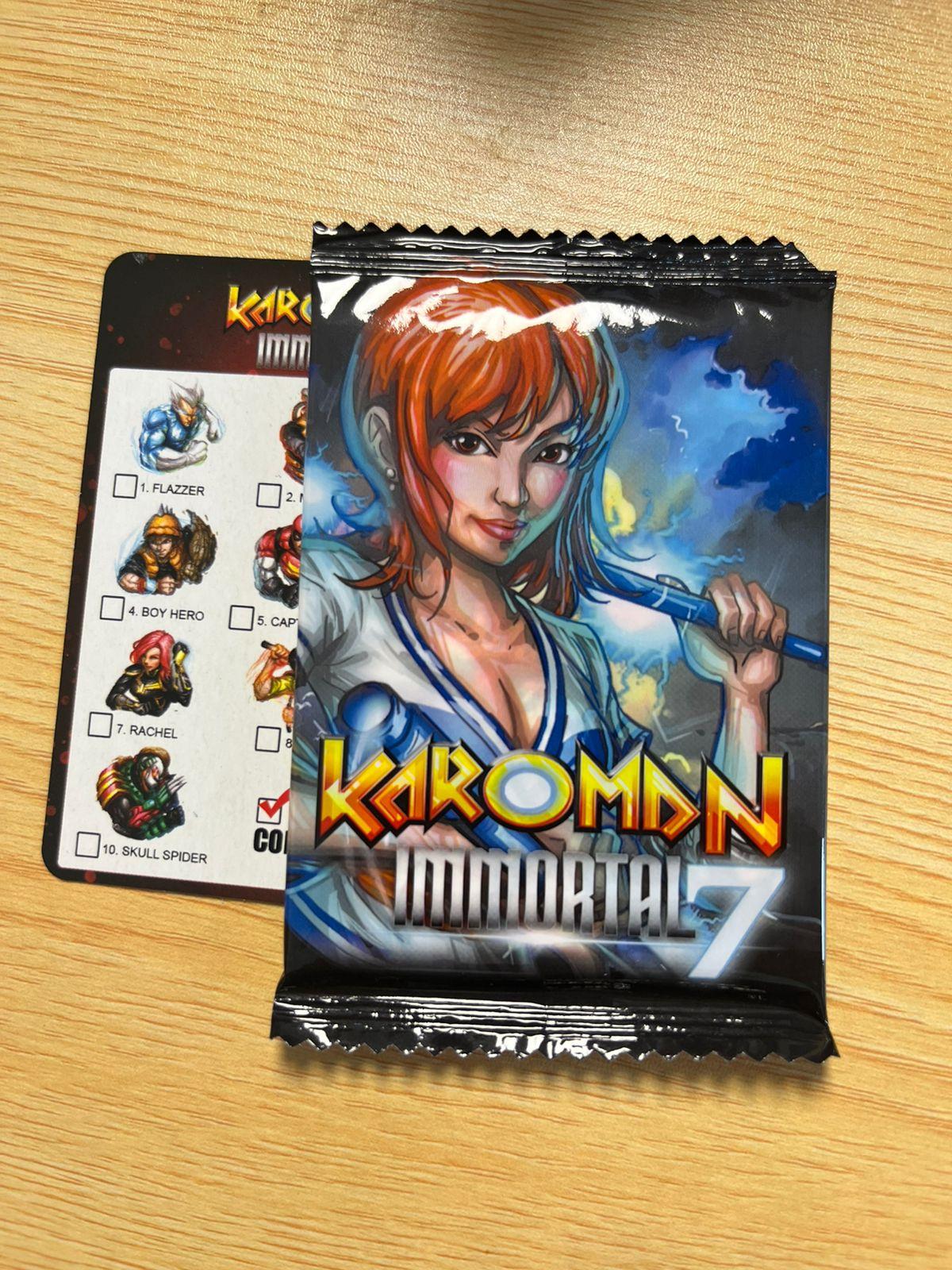 Karoman Immortal 7 New Warriors 30 PCS Koleksi Unik Mainan Koleksi Karoman Immortal 7 New Warriors 30 PCS Koleksi Unik