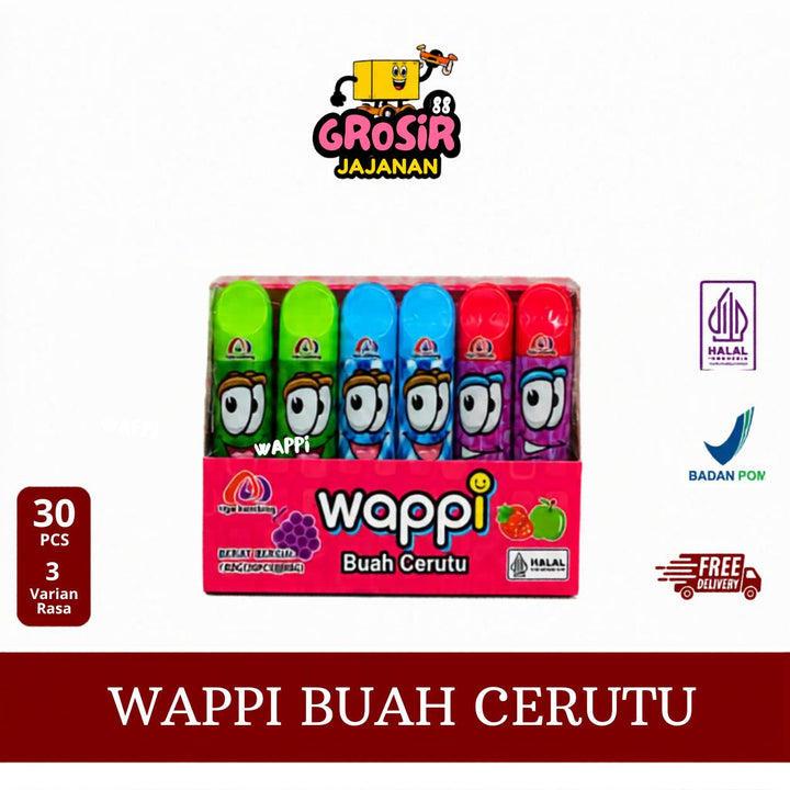 Permen Wappi Tiga Kambing isi 30 pcs