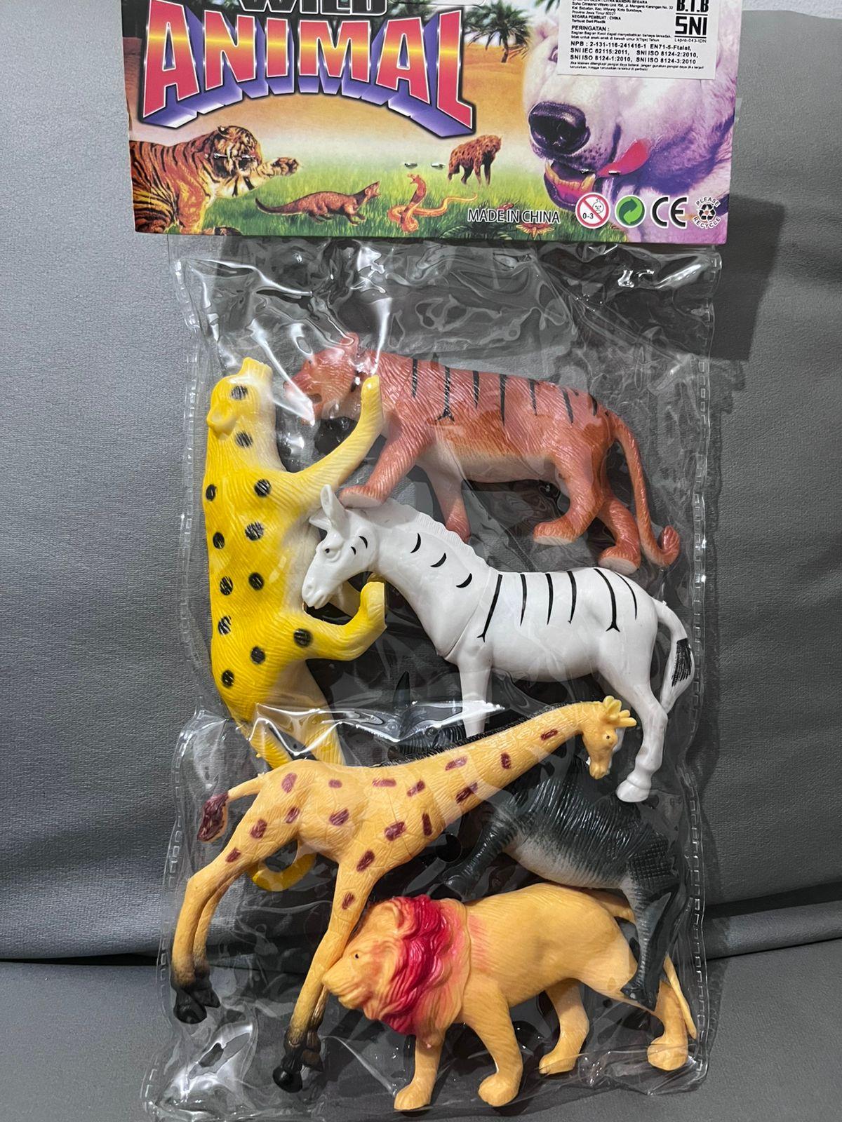 Mainan Hewan Wild Animal Africa Cocok untuk edukasi anak anak
