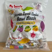 Permen Lunak Varian 7 Rasa Buah & 4 Varian Rasa Buah Mysweety isi 100 pcs