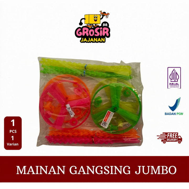 Mainan Anak Gangsing Terbang Jumbo SNI