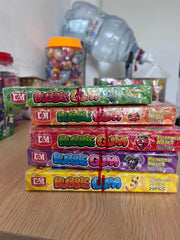 Permen Karet Bubble Gum Rasa Apel Pisang Jeruk Anggur DSM isi 20 pcs