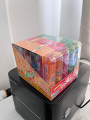 Permen Lunak Jelly Candy Stick Rasa Strawberry Apel Jeruk Anggur Leci Mangga Luvmi 1 Box Isi 30 pcs