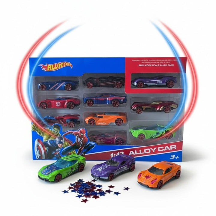 Mainan Mobil-Mobilan Alloycar 10 PCS - Mainan Anak