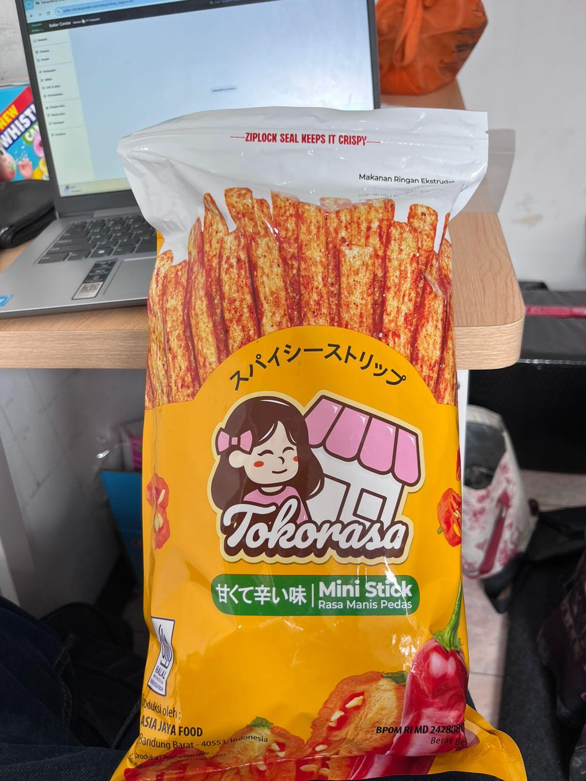 Snack Stick Rasa Krezz Rasa Manis Pedas Tokorasa