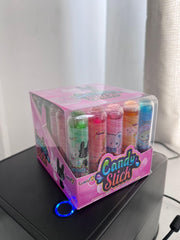 Permen Lunak Jelly Candy Stick Rasa Strawberry Apel Jeruk Anggur Leci Mangga Luvmi 1 Box Isi 30 pcs